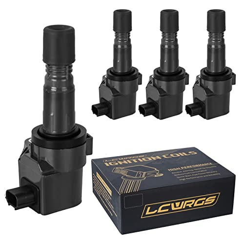 Set of 4 Ignition Coils Fits for 18L L4 2012 2013 2014 2015 Honda Civic Coil Packs Replaces UF672