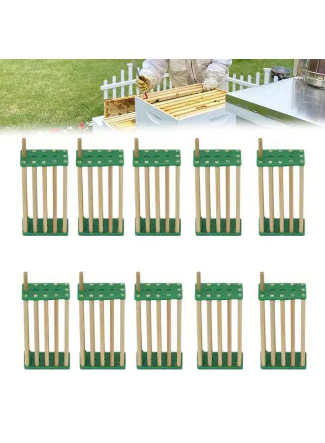 Queen Bee Cage 20 Pcs Plastic Beekeeping Tools For Transport - Image 2