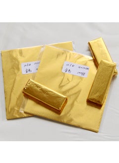 10*10cm color aluminum foil tin foil paper candy tea Sesame pill wrapping paper chocolate embossed tin paper Gold smooth surface not embossed