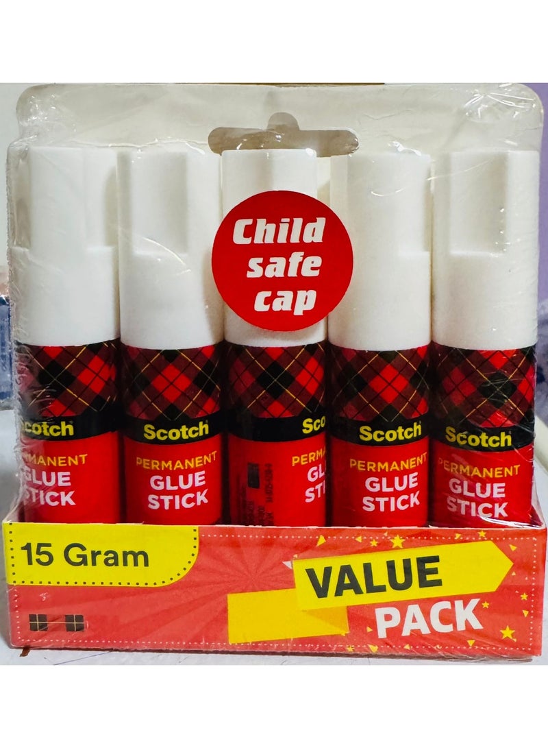 سكوتش عصا غراء سكوتش وايت - عبوة من 5 قطع - Image 1