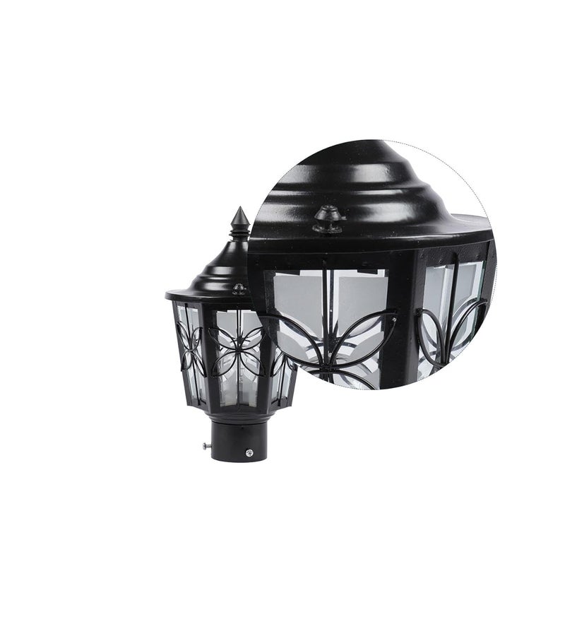 SINOMAN SINOMAN Metal and Glass Gate Light for Home Gate Waterproof Gate Lamps for Main Gate Outdoor Garden Light Pillar Gate Light  - Image 5