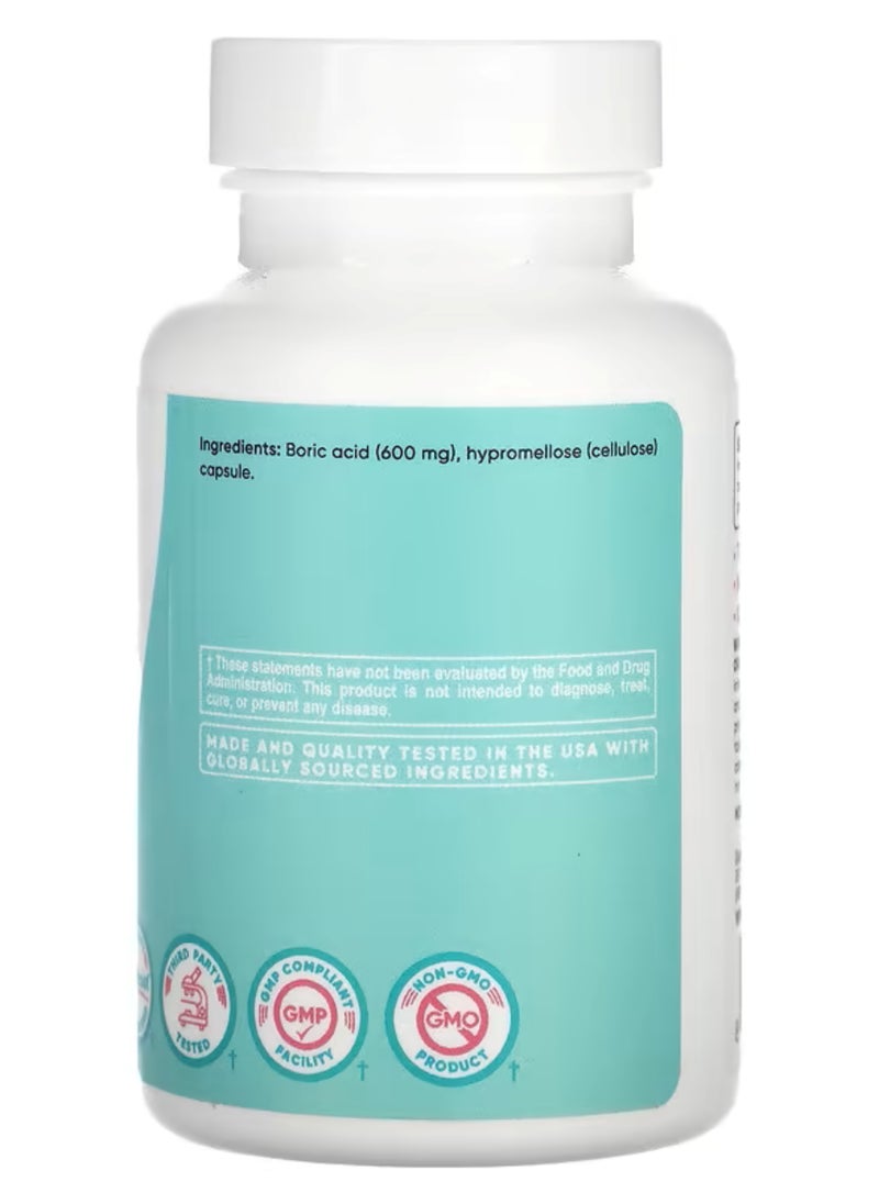 Nutricost - Nutricost , Boric Acid , 600 mg, 30 Capsules - Image 1