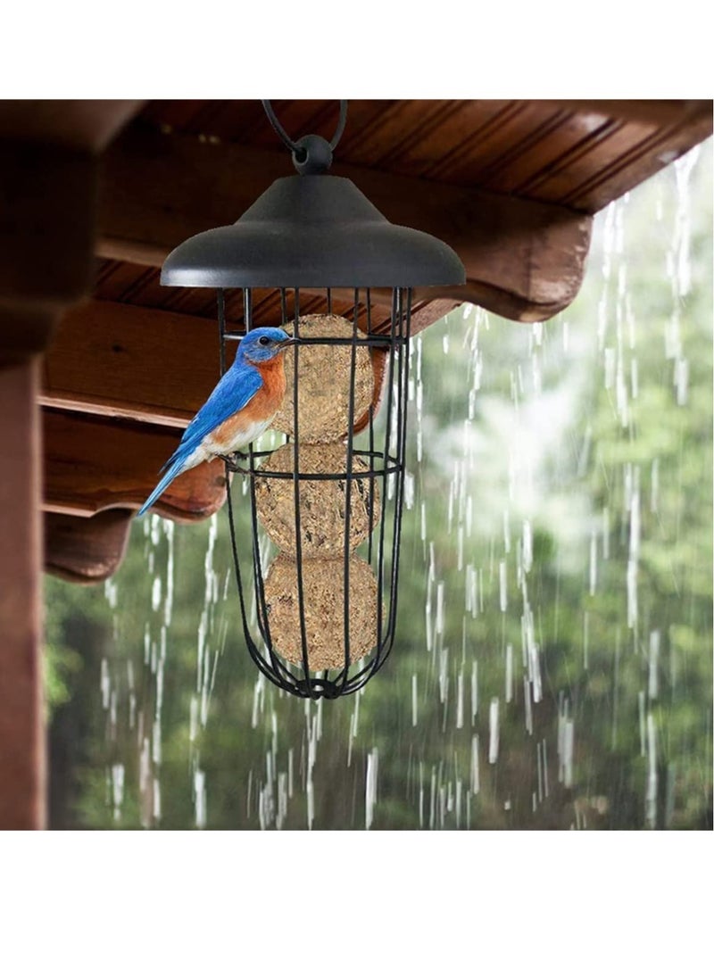 Generic - Durable Squirrel Proof Hanging Bird Feeder Attracts Wild Birds to Your Garden All Weather Metal Design for Various Birds - Image 1