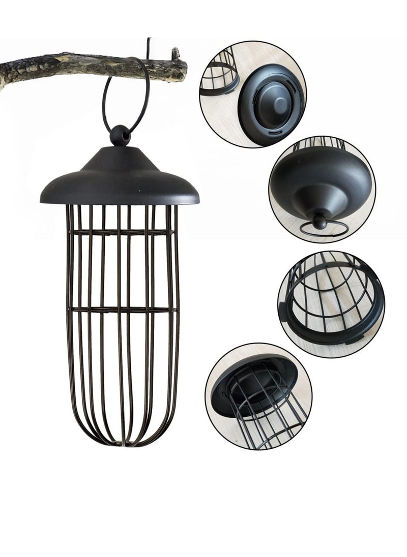 Generic - Durable Squirrel Proof Hanging Bird Feeder Attracts Wild Birds to Your Garden All Weather Metal Design for Various Birds - Image 1