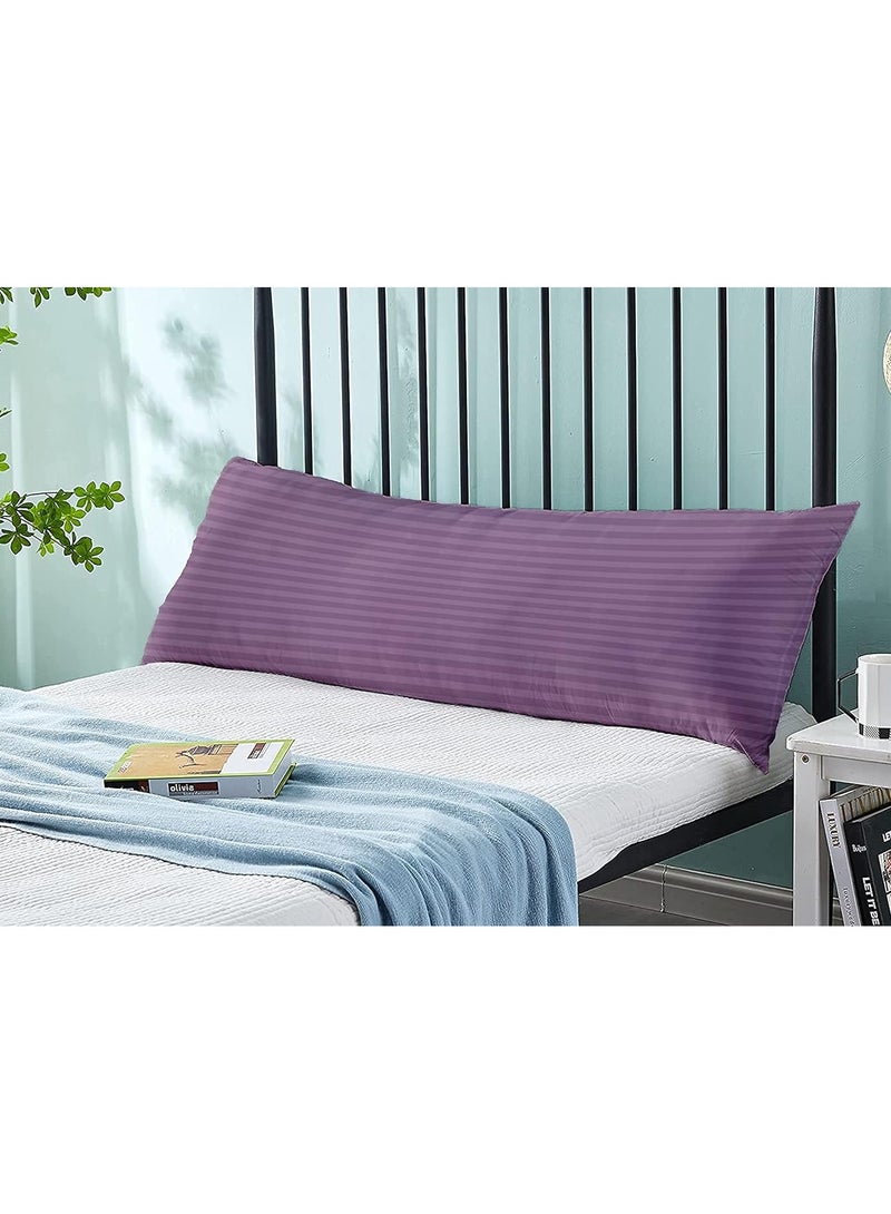 DubaiGallery Ultra Soft Body Pillow - Long Side Sleeper Pillows For Use During Pregnancy - 100% Cotton Cover with Soft Polyester Filling  - Image 3