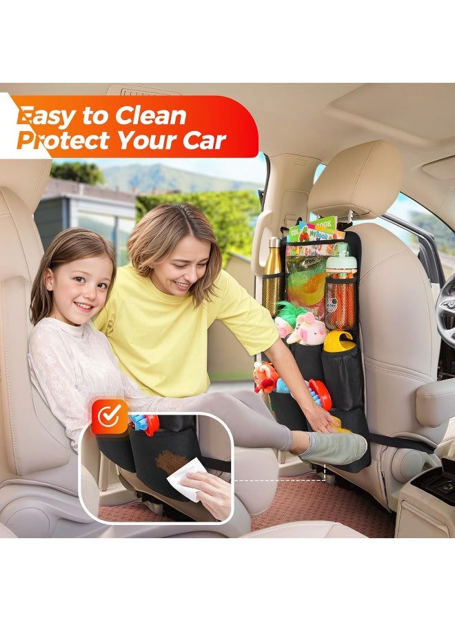 SURDOCA Car Organizer with Tablet Holder and 8 Pockets - Image 3