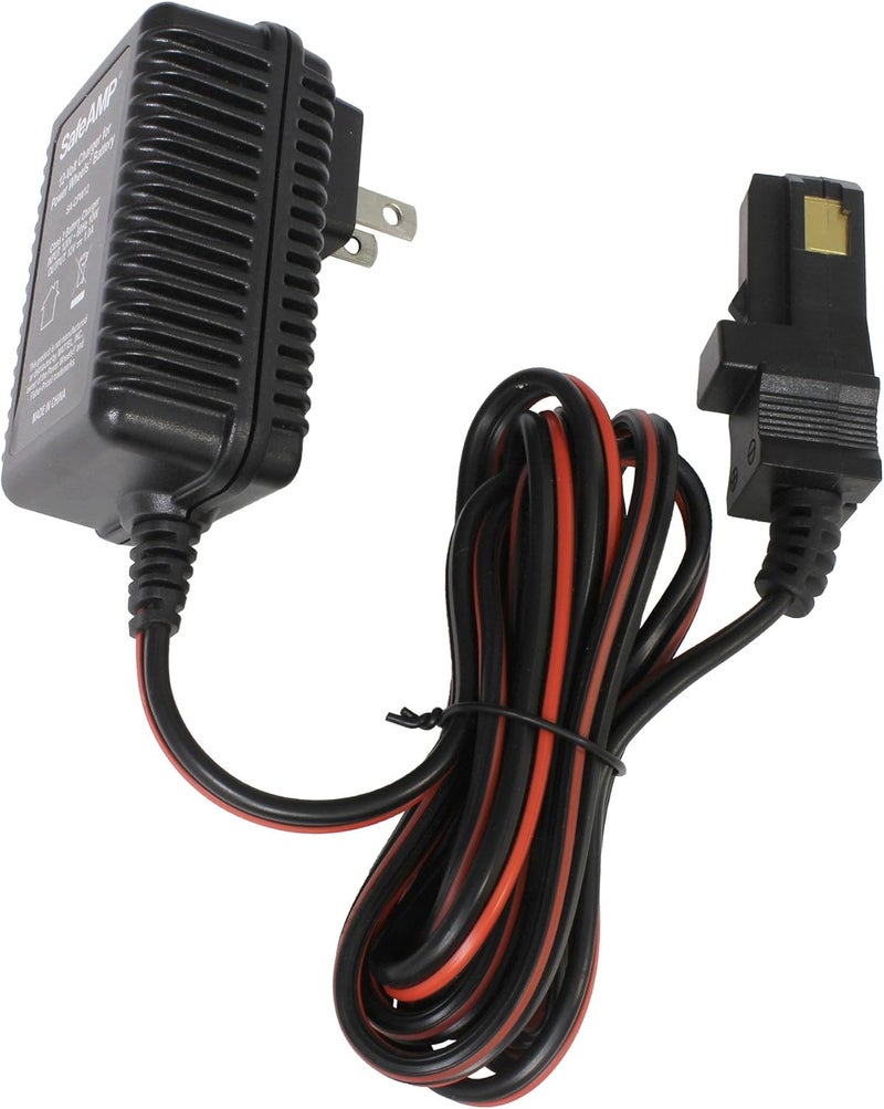 SafeAMP 12-Volt Charger for Power Wheels Gray Battery and Orange Top Battery - Image 1