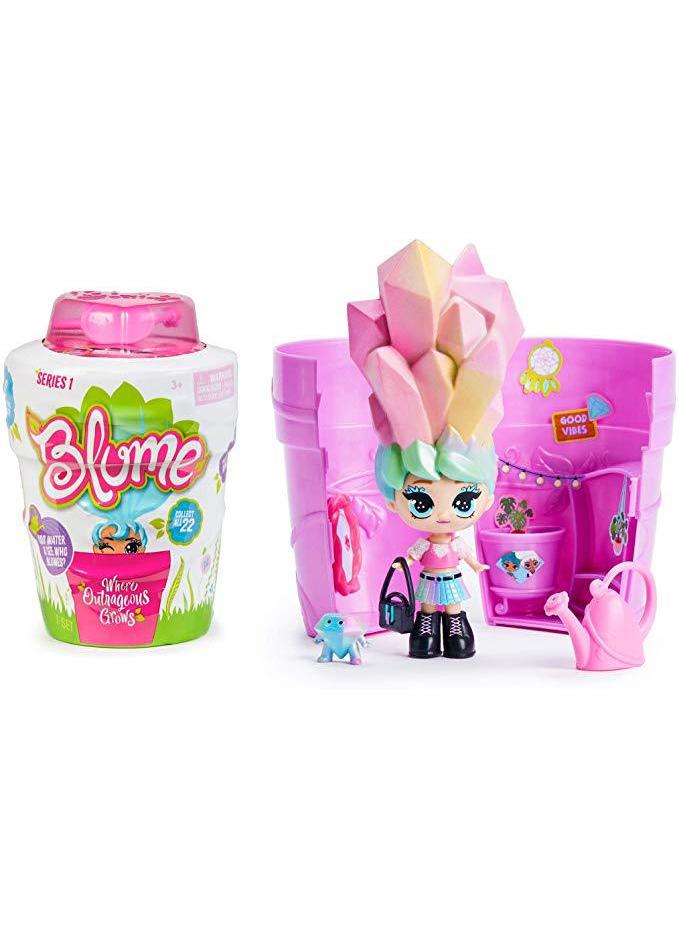 بلومي سقي وعاء الزهور مفاجأة دمية أعمى مربع لعبة فتاة بلوم - Image 3