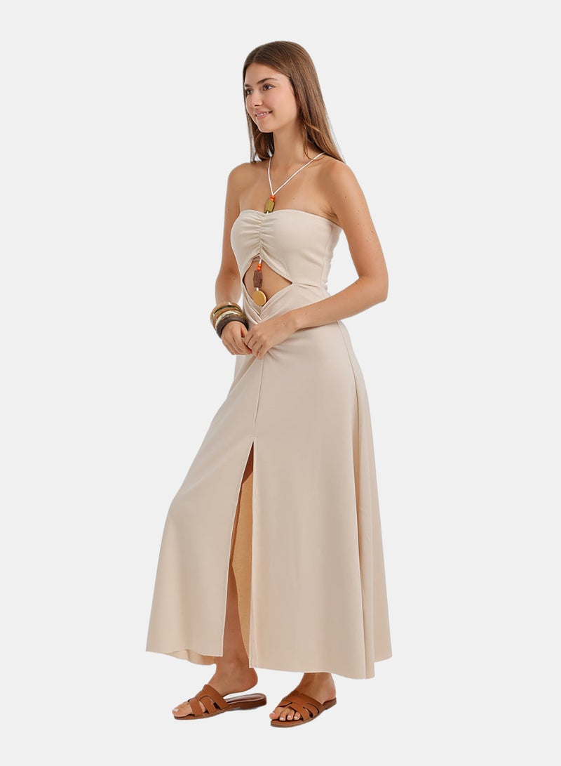 Carina Beaded Beach Dress - Image 3