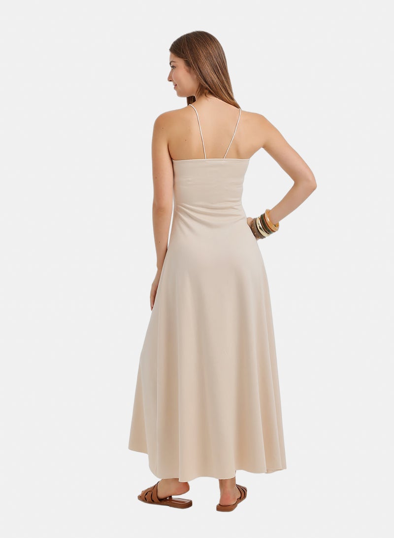 Carina Beaded Beach Dress - Image 4