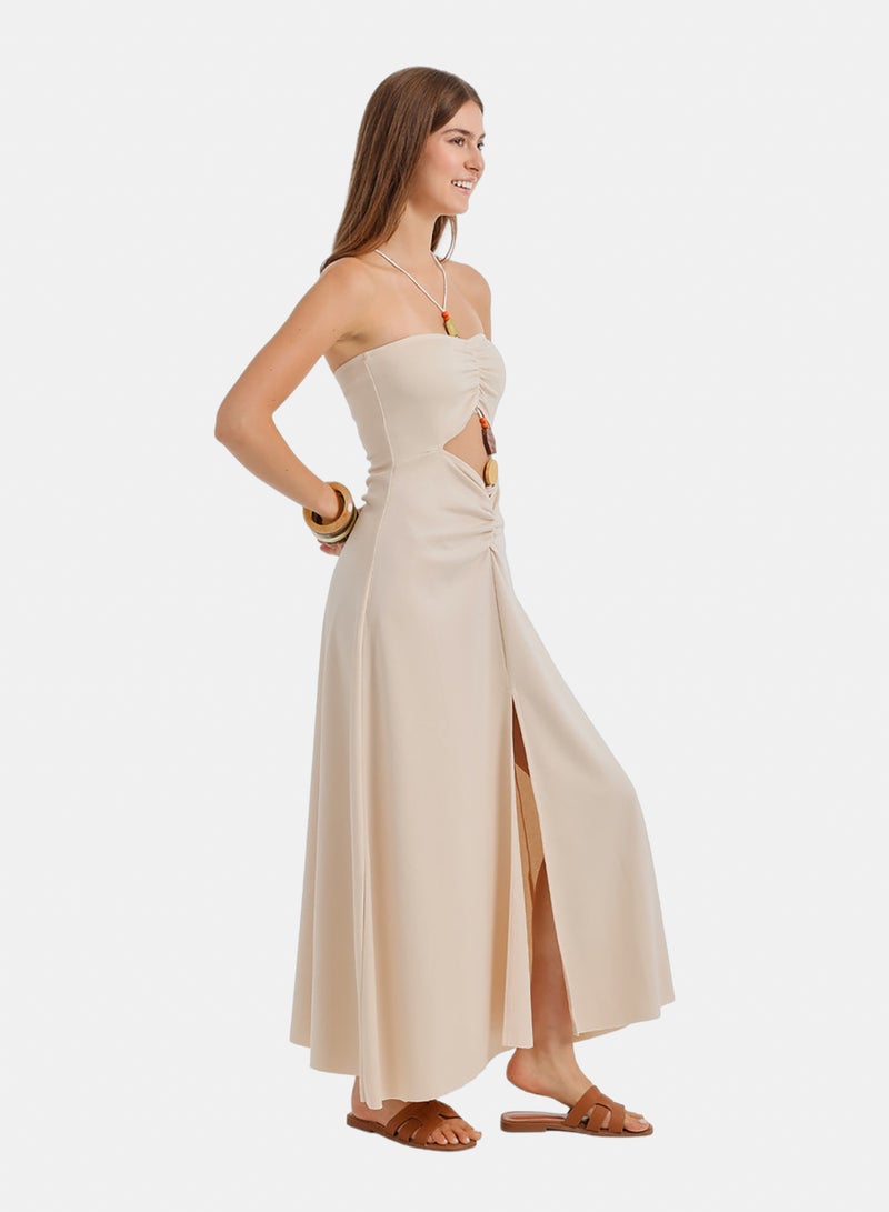 Carina Beaded Beach Dress - Image 2