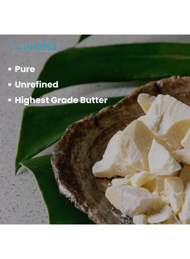 Anaha Premium Cacao Butter (200 g) | Indian Origin, Pure, Unrefined & Unbleached | Vitamin A & E Rich, Deeply Moisturizing | Ideal for DIY Body Butters, Moisturisers, Lip Balms | Packed in Glass Jar - Image 4