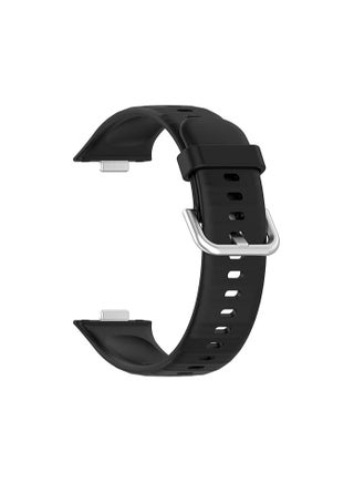 Silicone Strap Compatible with Huawei Watch Fit 5/Fit 5 Pro/Fit 4/Fit 4 Pro Strap, Elastic Silicone Watchband Sport Replacement Soft Band for Huawei Watch Fit 3 Band Smartwatch Watch Bracelet - view 4