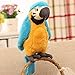 Levenkeness Macaw Parrot Plush Blue Bird Stuffed Animal Plush Toy Doll Gifts for Kids 98 - Image 4