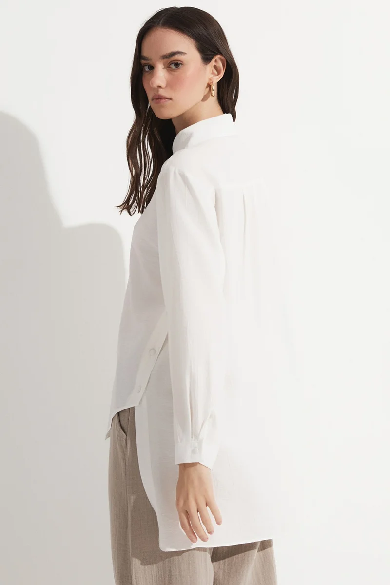 JUNE Asymmetric Shirt