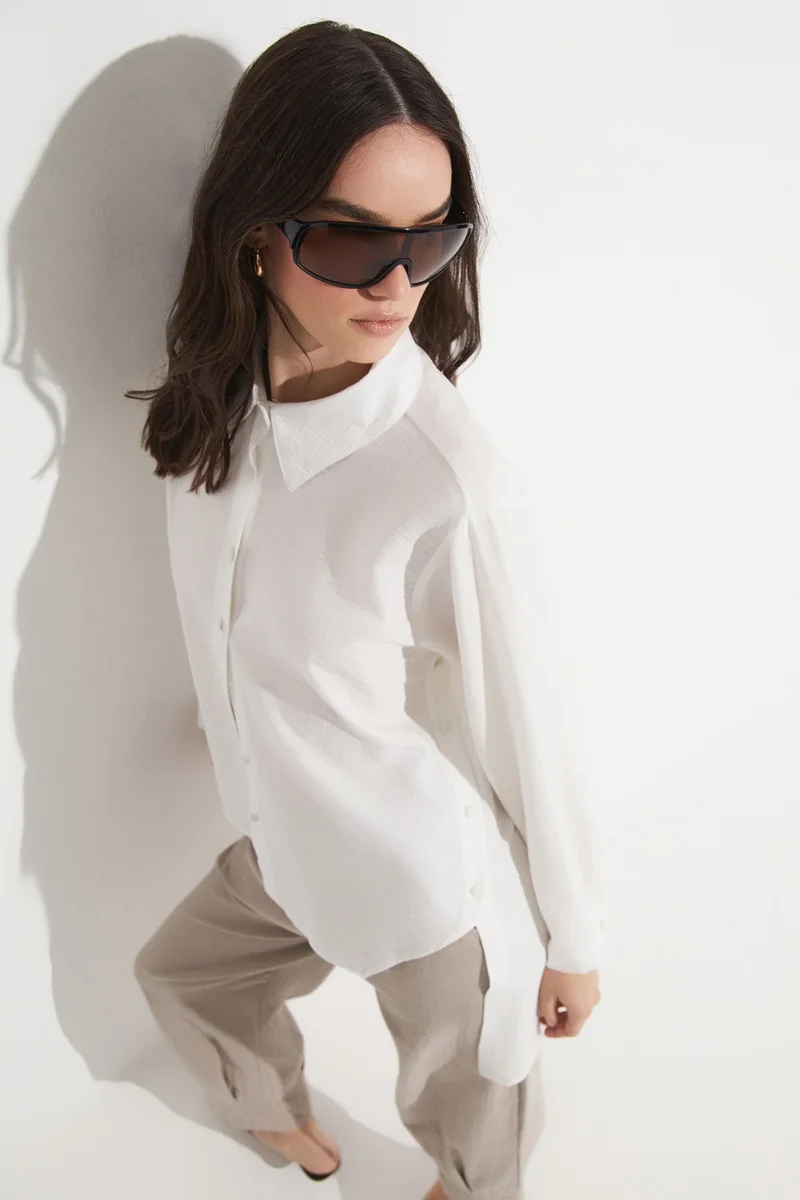 JUNE Asymmetric Shirt