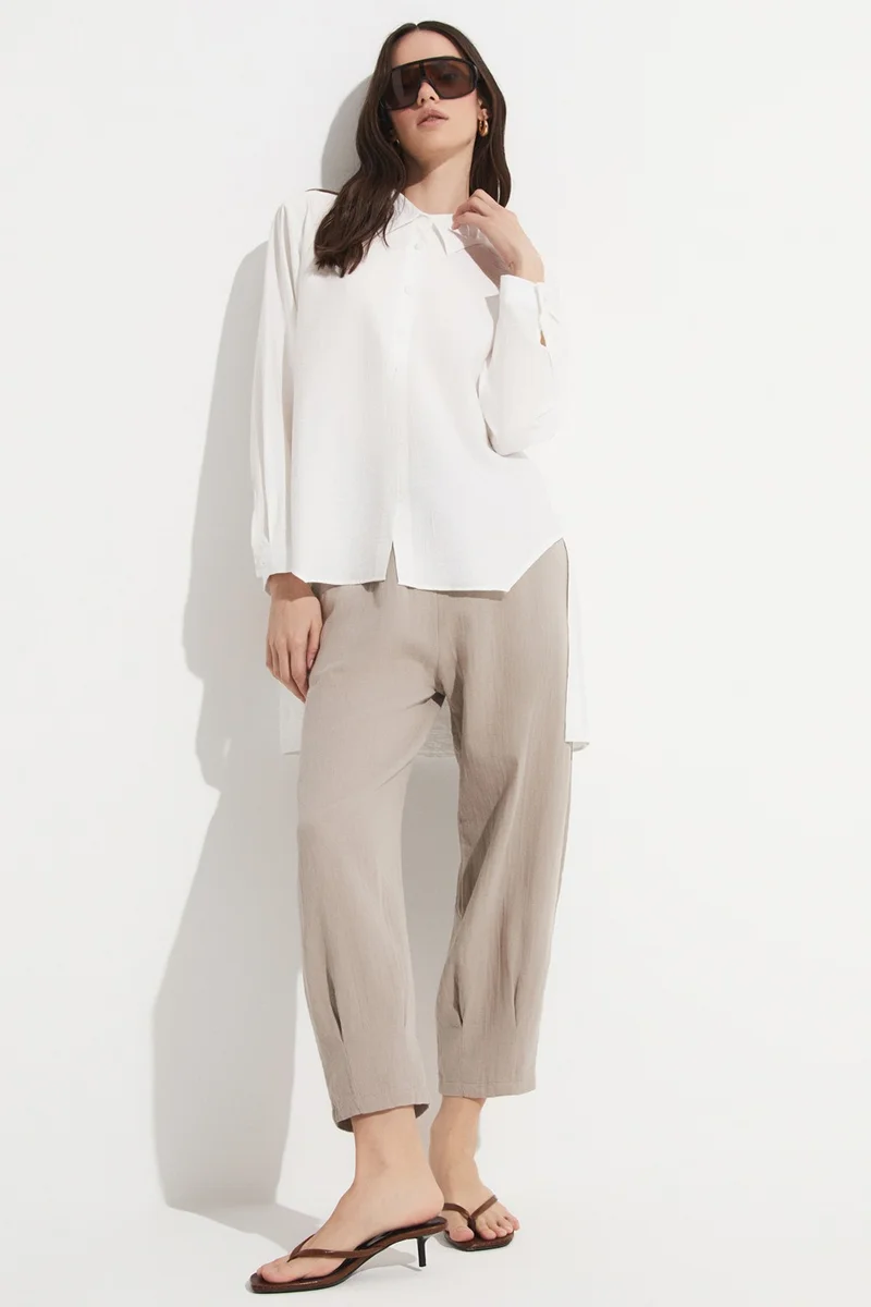 JUNE Asymmetric Shirt