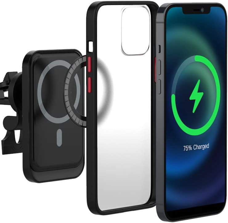 MAKINGTEC 2 Pcs Phone Magnetic Ring, Compatible with Magsafe Wireless Charger for iPhone 13/13 Pro/ 13 Mini/ 13 Pro Max/ 12 and for Huawei Receiver Wireless Car Charger Metal Ring with Sticker - Image 3
