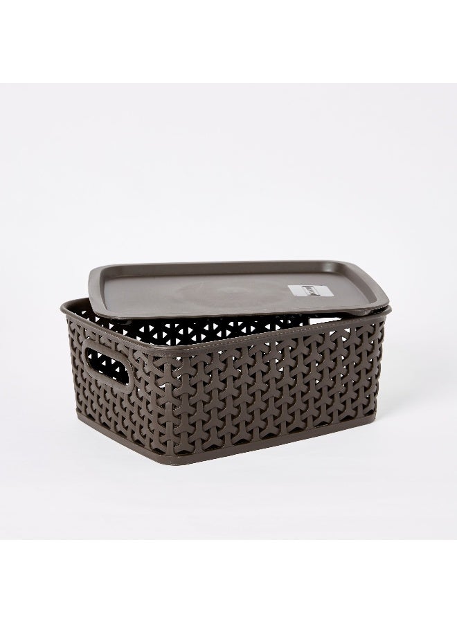 Home Box 6-Piece Storage Basket With Lid - Image 5