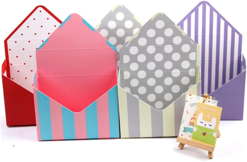 GLSTOY 10pcs Envelope Flower Boxes Paper Flower Wrapping Material for Festival Decorations and Packaging Style - Image 5