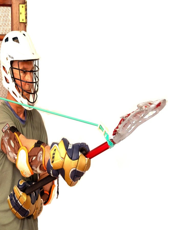 B-Lax Blast Lacrosse Resistance Band for Arm & Shoulder Strength - Increase Shot Power & Throwing Velocity - Fits All Players - Image 2