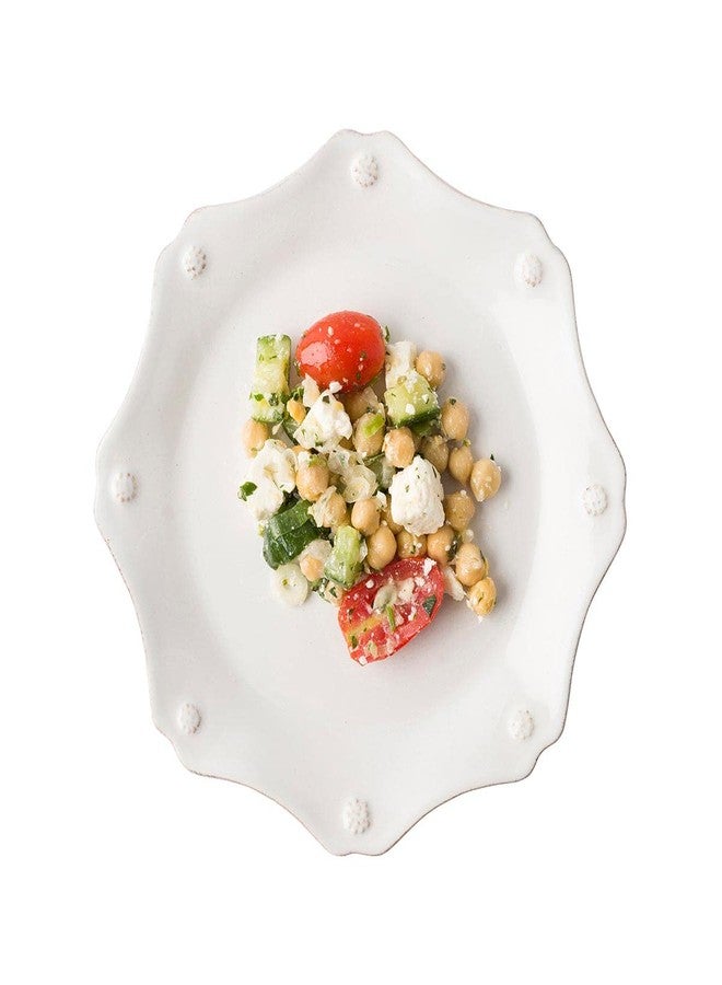Juliska Berry & Thread Scallop Dessert Salad Plate - Whitewash - Image 3