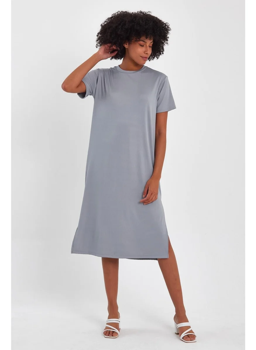 الكسندر جاردي Slit Basic Dress (B23-00115)