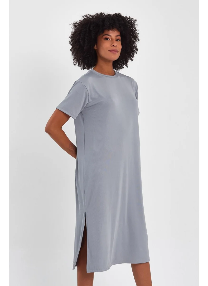 الكسندر جاردي Slit Basic Dress (B23-00115)