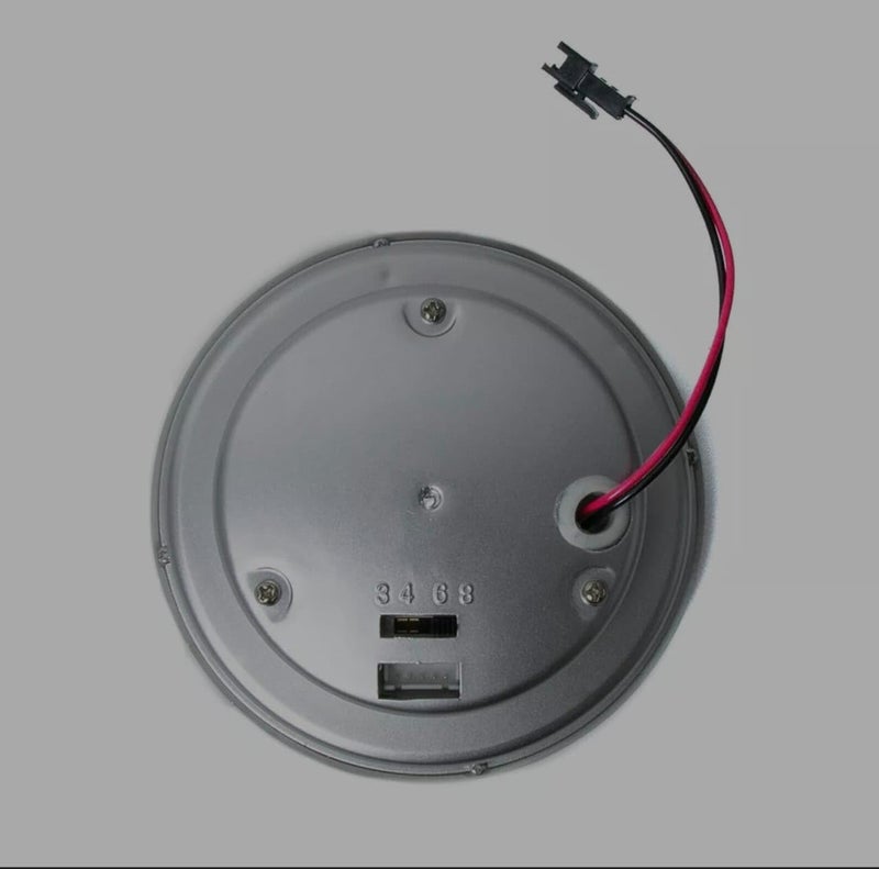 AUTO MT عداد السرعة RPM الأبيض Tiger RPM Meter Speedometer Tacho Gauge - Image 5