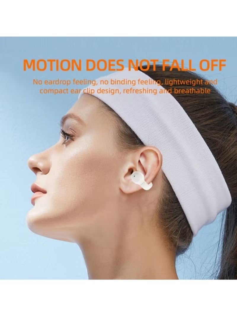 SAB Wireless Bone Conduction Sports Headphones Clip-on Ear Bluetooth Sport Headset - Image 3