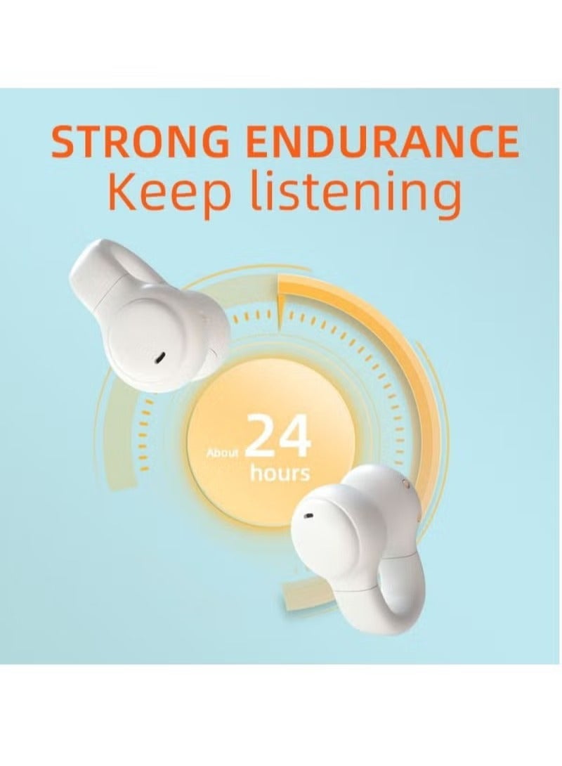 SAB Wireless Bone Conduction Sports Headphones Clip-on Ear Bluetooth Sport Headset - Image 4