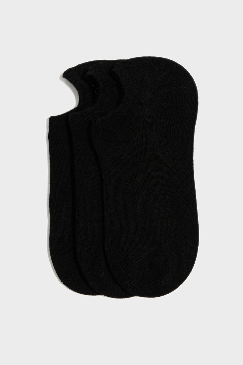 DeFacto Black Man Step Low Cut Socks Casual - Image 1