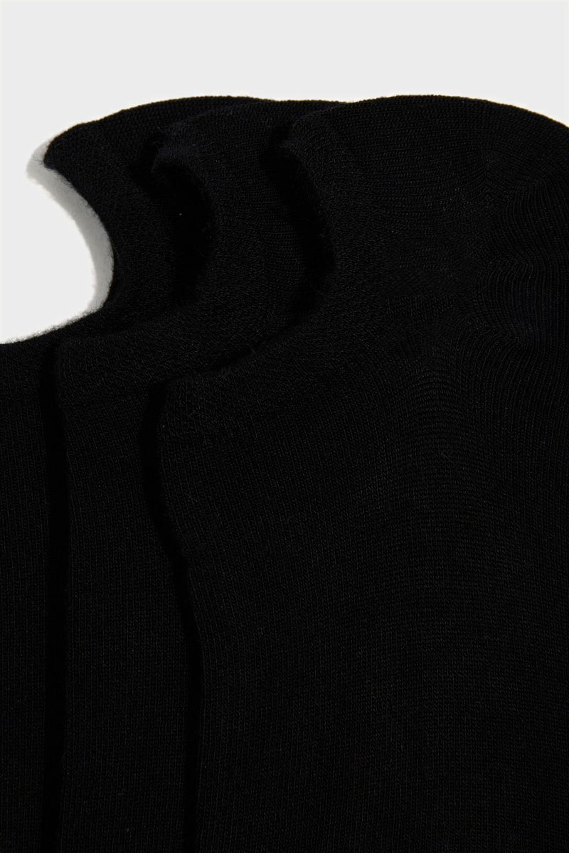 DeFacto Black Man Step Low Cut Socks Casual - Image 3