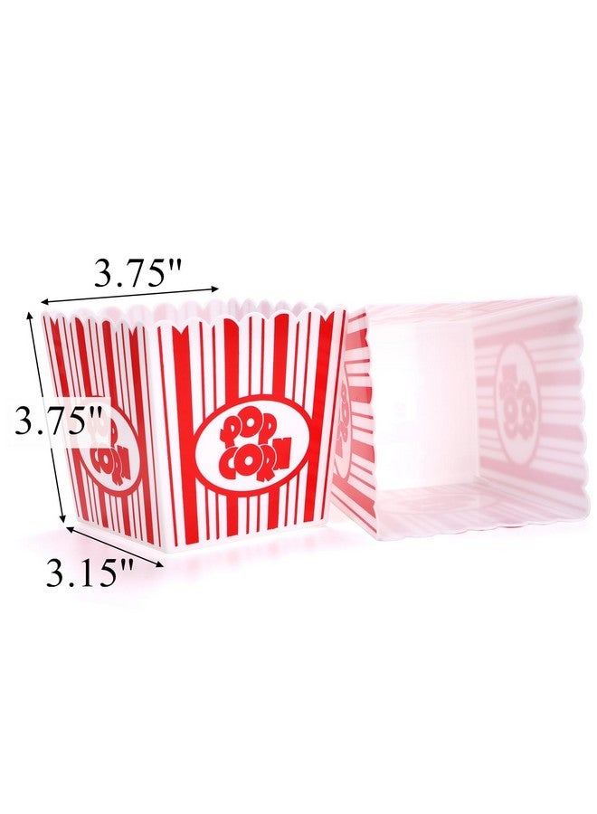 Tebery صناديق فشار بلاستيكية مفتوحة من تيبيري - عبوة 30 قطعة قابلة لإعادة الاستخدام - دلو مربع 3.75" ارتفاع x 3.75" مربع - Image 2