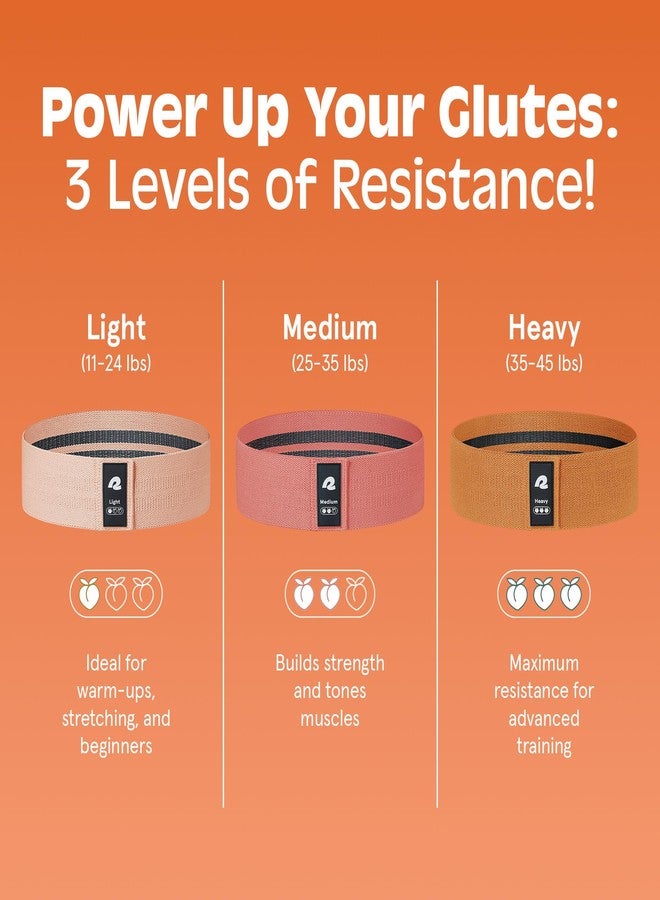 ريتروسبيك مجموعة أحزمة المقاومة Retrospec Engage Booty Bands للتمارين الرياضية - خفيفة الوزن وقابلة للحمل للرجال والنساء - Image 4