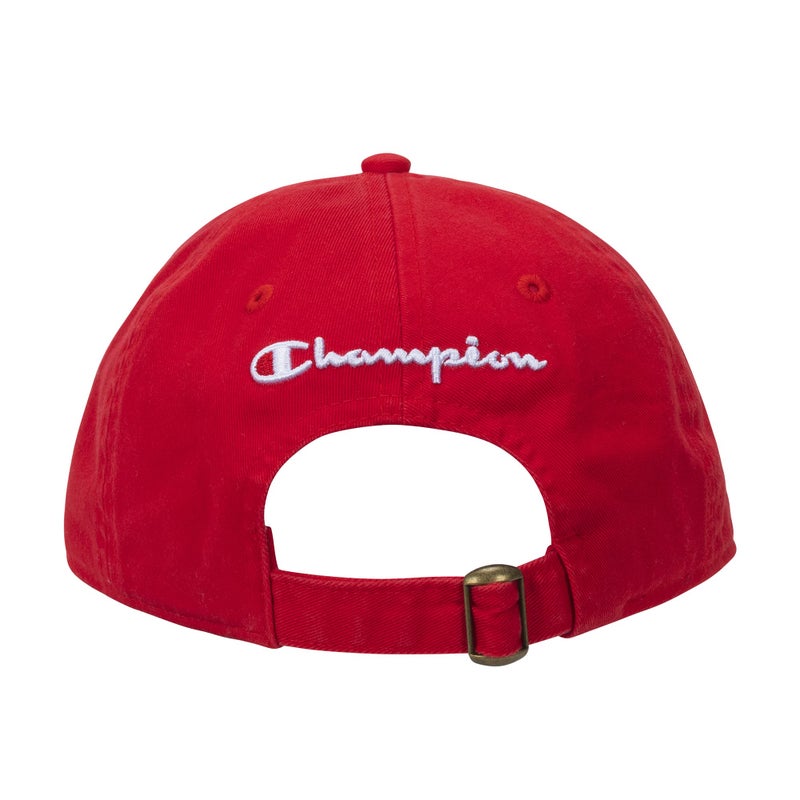 Champion Champion Unisex Adult Ameritage Dad Adjustable Cap Headband, Medium Red, One Size US  - Image 2