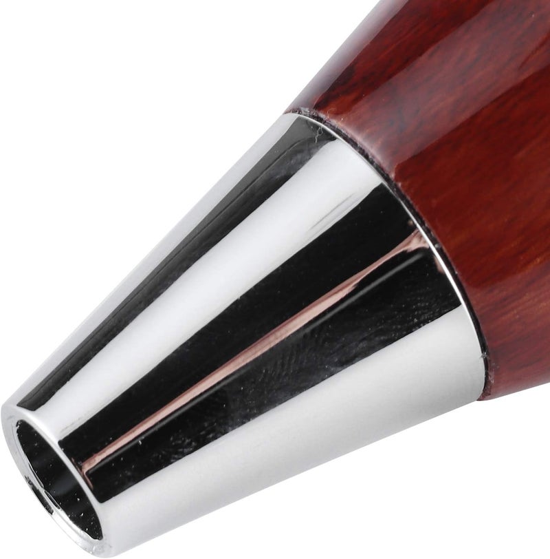 Gear Shift Knob for ES240/250/300/350 2005-2014, Car Gear Shifter Head, Mahogany Shift Knob with Ergonomic Design, Direct Fit Replacement Gear Lever for Crown Alphard Vellf (All mahogany) - Image 3