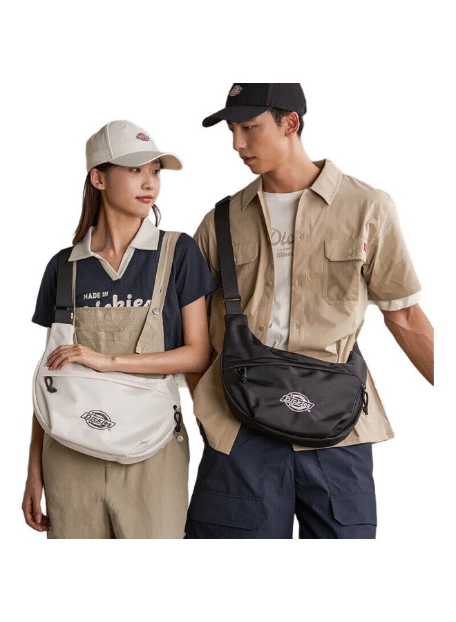 Dickies حقيبة كتف متقاطعة للرجال من ديكي، حقيبة كبيرة متعددة المقصورات بسعة كبيرة، حقيبة هاتف رياضية للدراجات، حقيبة سفر مقاومة للماء - Image 1