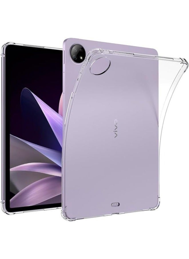 Case for Vivo Pad 2 12.1"(2023) Tablet Case Shockproof Silicone Flexible Clear Transparent Back Cover (vivo Pad 2 12.1" 2023) - Image 1