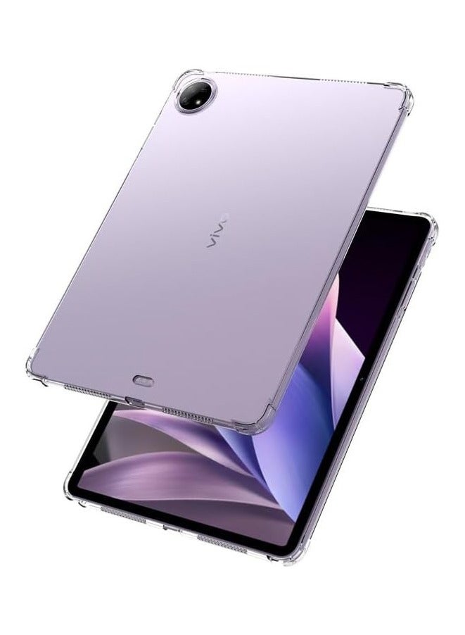 Case for Vivo Pad 2 12.1"(2023) Tablet Case Shockproof Silicone Flexible Clear Transparent Back Cover (vivo Pad 2 12.1" 2023) - Image 2
