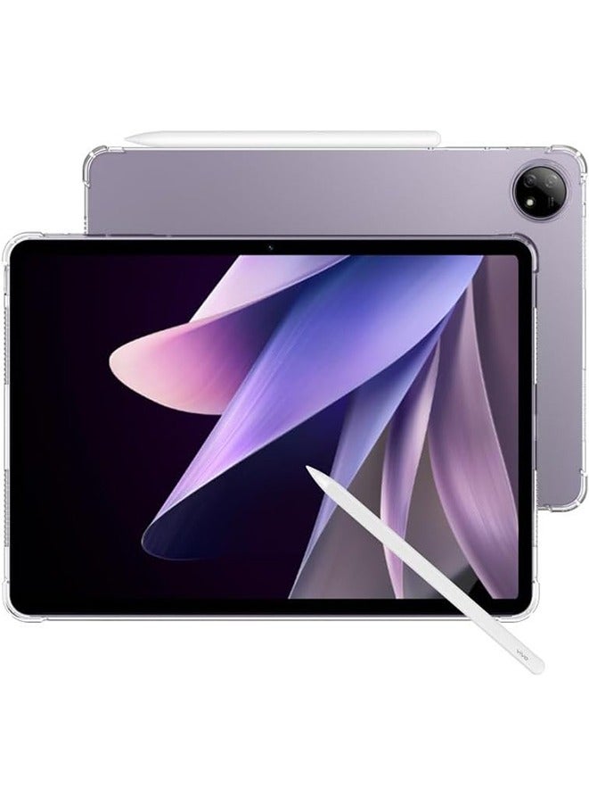 Case for Vivo Pad 2 12.1"(2023) Tablet Case Shockproof Silicone Flexible Clear Transparent Back Cover (vivo Pad 2 12.1" 2023) - Image 3