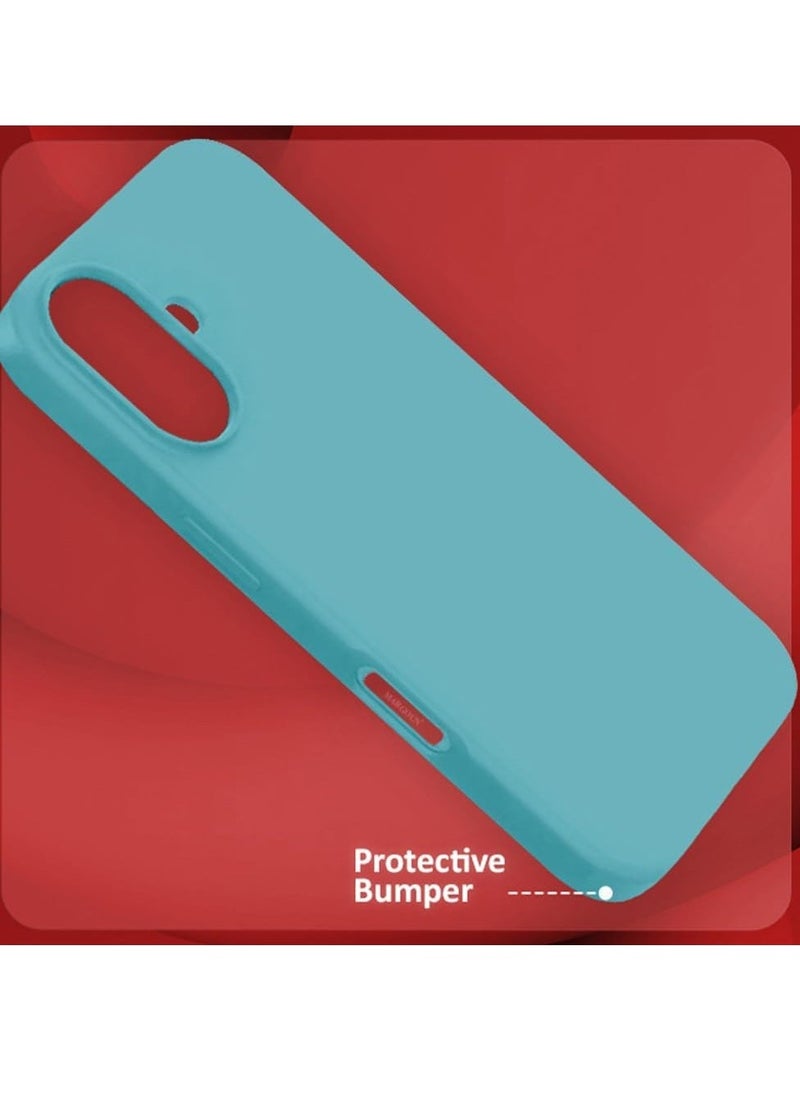 Raxoom Liquid Silicone Case for iPhone 16 Plus - Ultra Slim Design with Soft Anti-Scratch Microfiber Lining & Drop Protection - Image 3