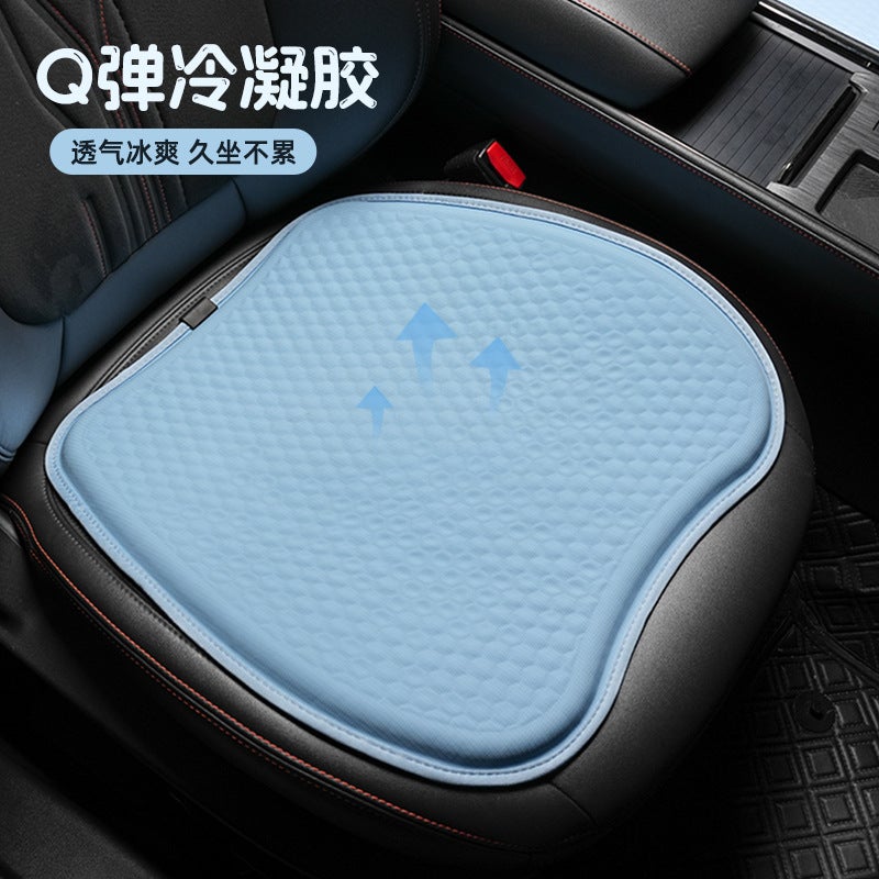 Car Gel Cushion Four Seasons Universal Car Single Piece Breathable Seat Cushion Summer Honeycomb Car Seat Cushion Cool - Image 3