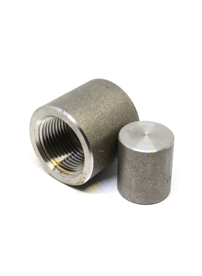 غطاء بوثويل (Bothwell) من الفولاذ الكربوني CS A105N بضغط 3000 PSI وبسن NPT