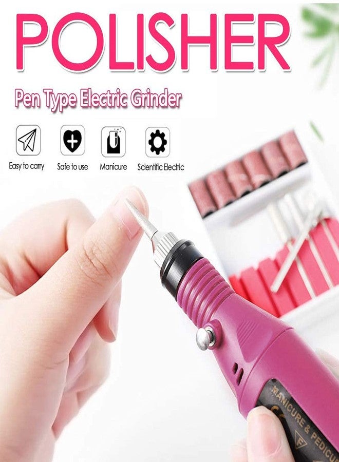 KP2® Mini Electric Grinder Drill Tool Nail Gel Polish Removing Drill Manicure Machine Grinding Rotary Tool Kit For Milling Trimming Polishing | Beauty Manicure & Pedicure Nail Tools Nail Drills - Image 4