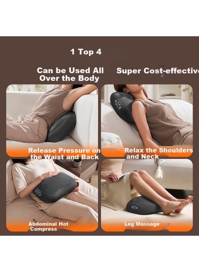 Konka Waist Massager, Shoulder And Neck Massager, Automatic Kneading And Heating Massage Back Support, Relieves Lower Back Strain, Birthday Gift For Mothers, Holiday Gift For Women, Present For Elderly - Image 3