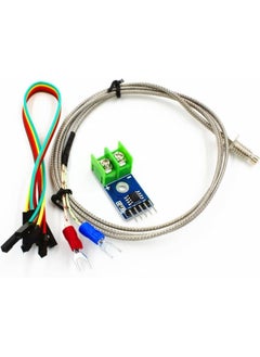 DC 3-5V MAX6675 Module + K Type Thermocouple Temperature Sensor Thermocouple Sensor Set M6 Screw for Arduino  MAX6675 Module + K Type Thermocouple Temperature Sensor