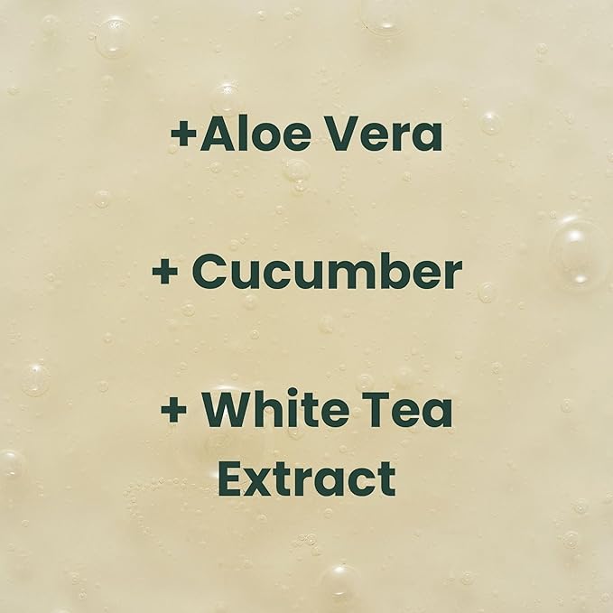 ManCave Sensitive Face Wash 125ml for Men Clean and nourish Skin with Cucumber Extract White Tea and Aloe Vera Dermatologically Tested Natural Formulation Vegan Friendly - Image 3