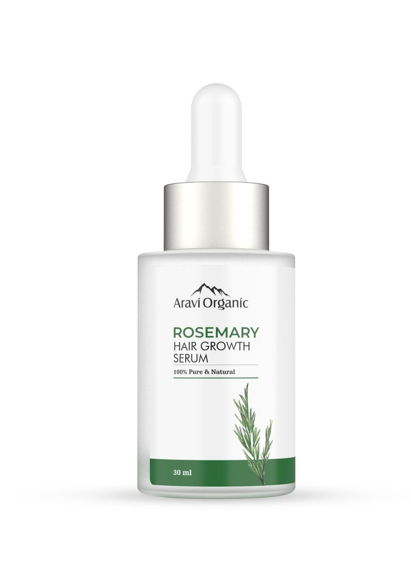 Aravi Organic Aravi Organic Rosemary Hair Growth Serum with Biotin for Hair grown Scalp Nourishment 30ML  - Image 1