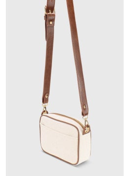 Tekno Trust Beige Women Soft Cream Canvas Bag 219 0 -1 L 1'li Basic Casual/daily 100% Polyester Type4 Woven All  - Image 4